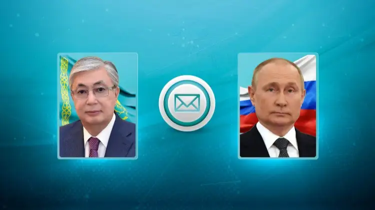 President Tokayev congratulates Vladimir Putin on 20th anniversary Kazakh-Russian State Border Treaty