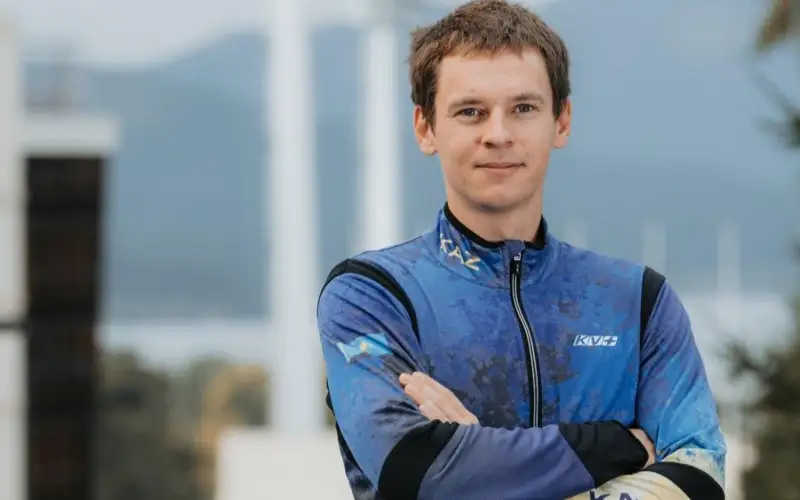 Биатлонист Никита Акимов 