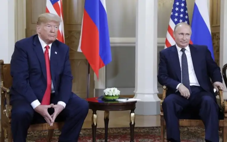 Трамп Путин