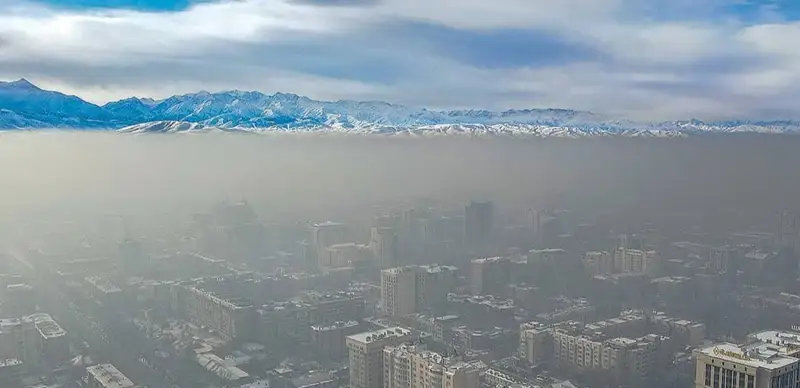 смог в Кыргызстане 