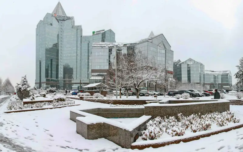 Алматы, снег, погода, дорога, жол,қар, ауа райы