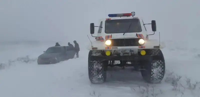 авто снежный плен