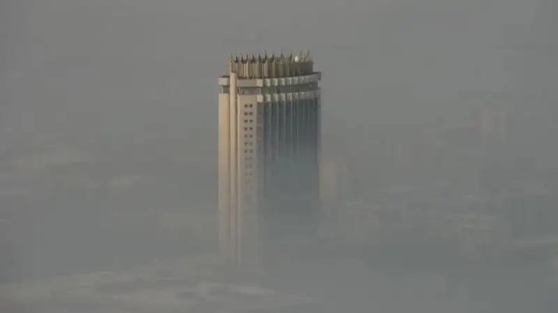 смог, туман, погода