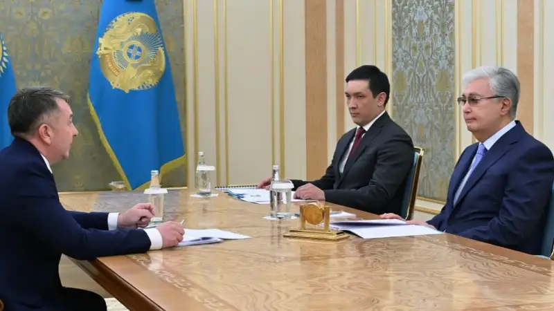 Мемлекет басшысы Әділет министрі Ерлан Сәрсембаевты қабылдады