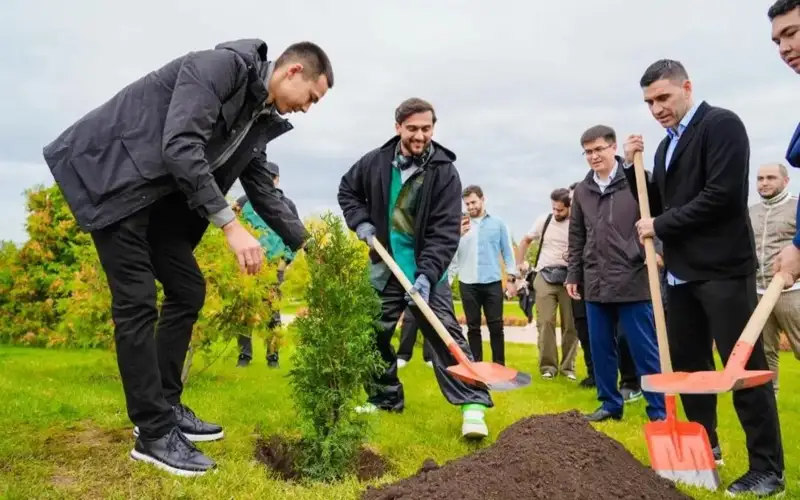 «Таза Қазақстан»: бир йилда 1,6 миллион дарахт экилди