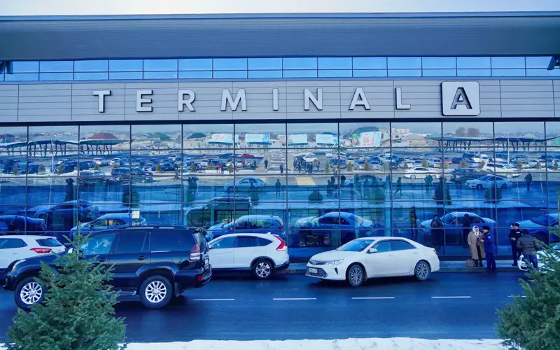 терминал, новый аэропорт шымкента