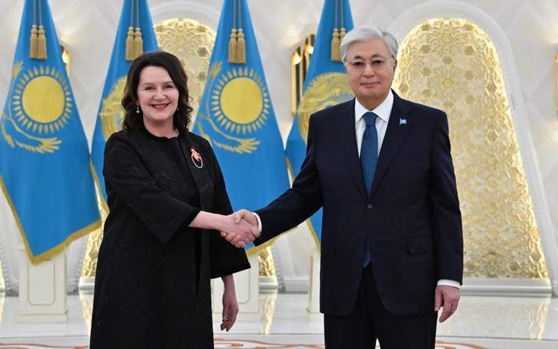 President Tokayev receives credentials from foreign ambassadors