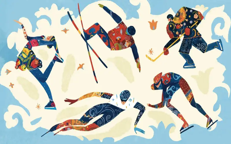 в Казахстане представили иллюстрацию в поддержку сборной