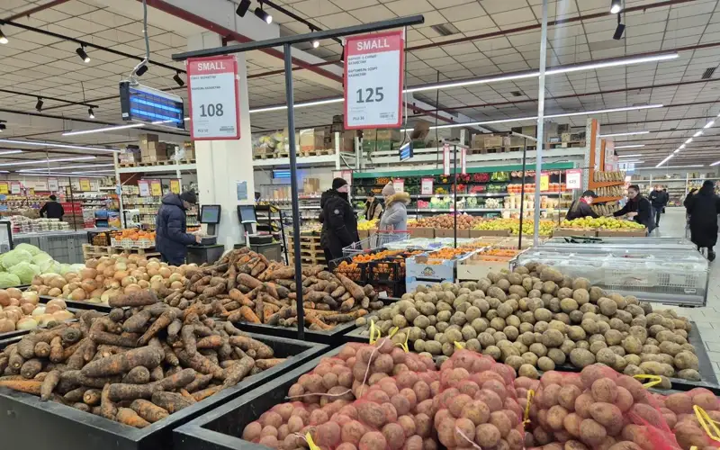 Где в Кокшетау можно купить картофель за 105 тенге