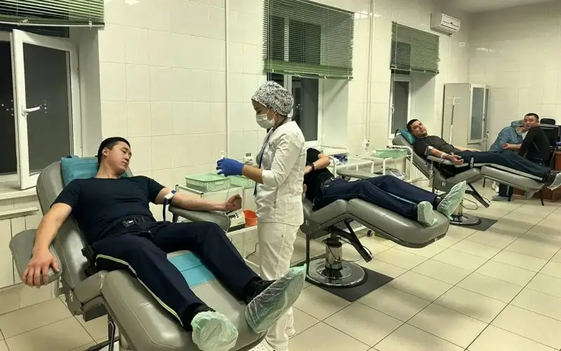 Алматиликлар 2024 йилда 15 минг литр қон топширган