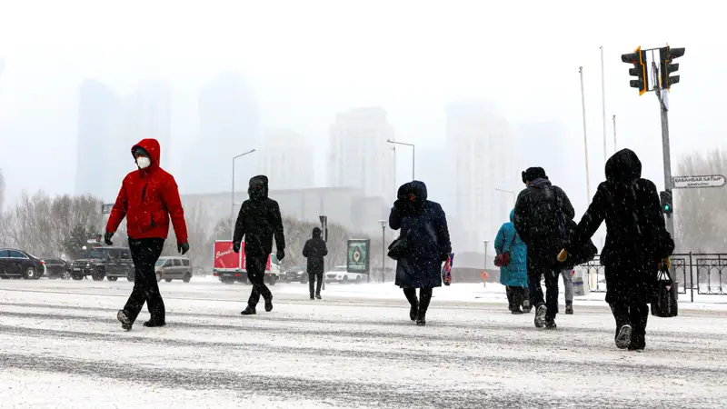 метель, снег, погода, люди, ауа райы, қар, боран, адамдар