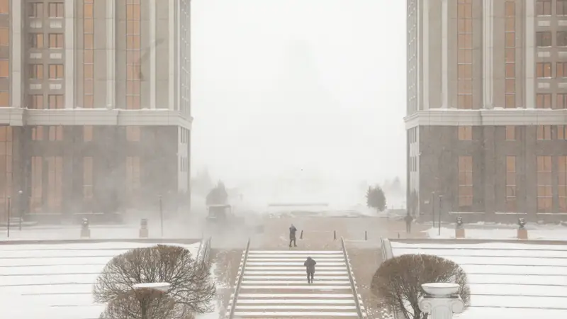 метель, снег, погода, ауа райы, қар, боран