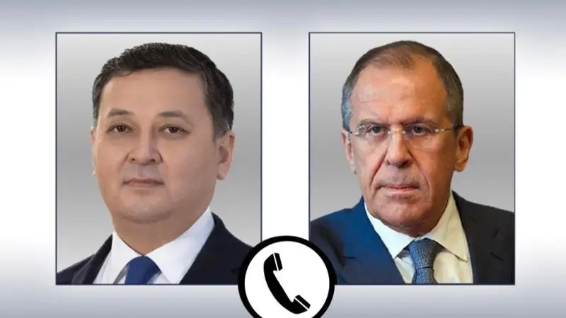 Қазақстан және Ресей СІМ басшыларының телефон арқылы сөйлесуі туралы