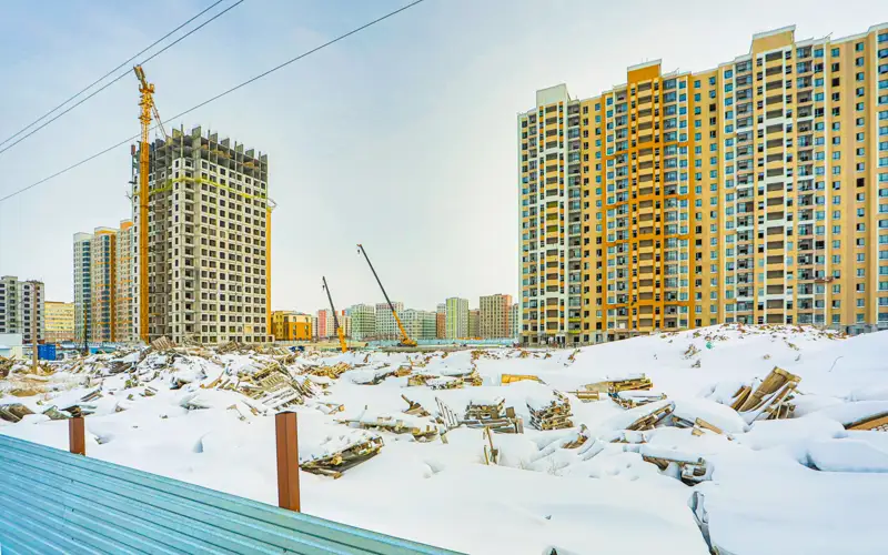 строительство жилых домов