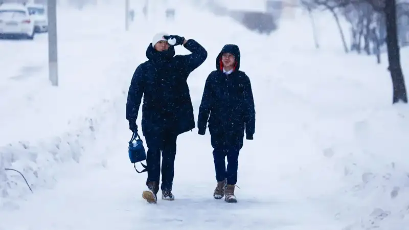 Warm spell forecast in Kazakhstan