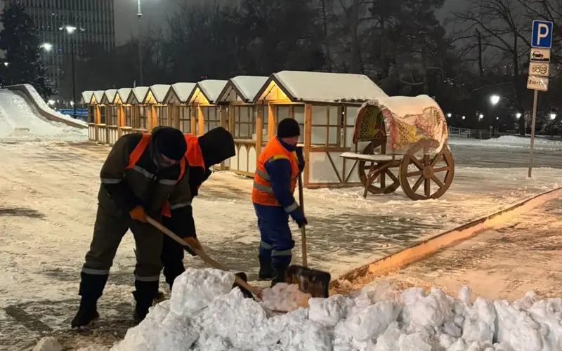 Almaty kommýnaldyq qyzmeti kúsheıtilgen rejımde jumys isteıdi