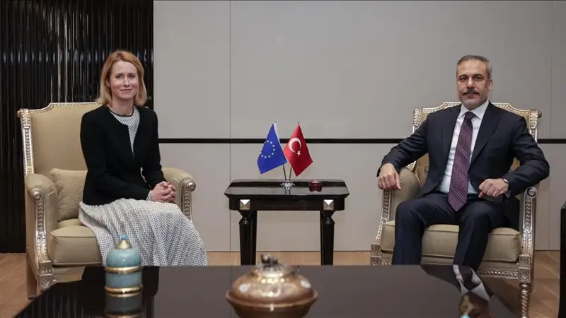 Кая Каллас и Хакан Фидан