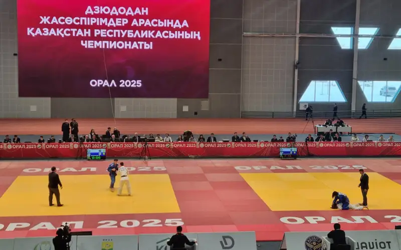 Оралда дзюдодан жасөспірімдер арасында Қазақстан чемпионаты басталды