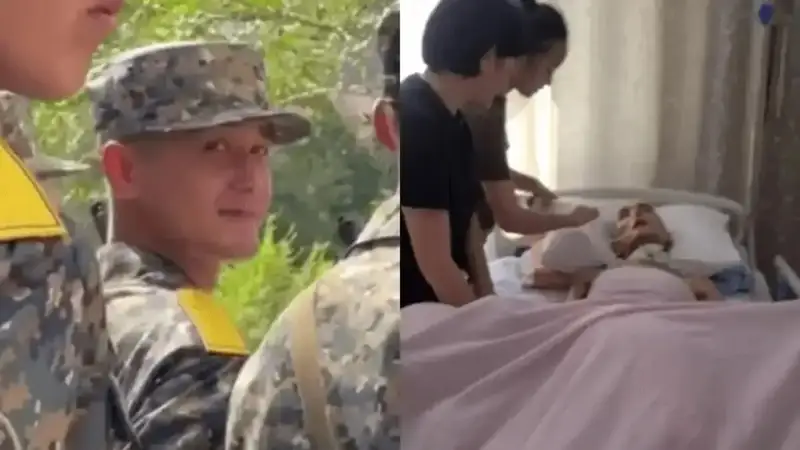 Әскерде жүріп мүгедек болып қалған Ербаян Мұхтар елге оралды