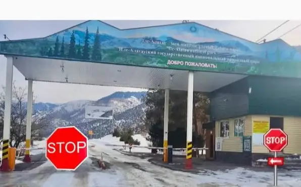 Проезд к озеру Иссык ограничен до конца марта