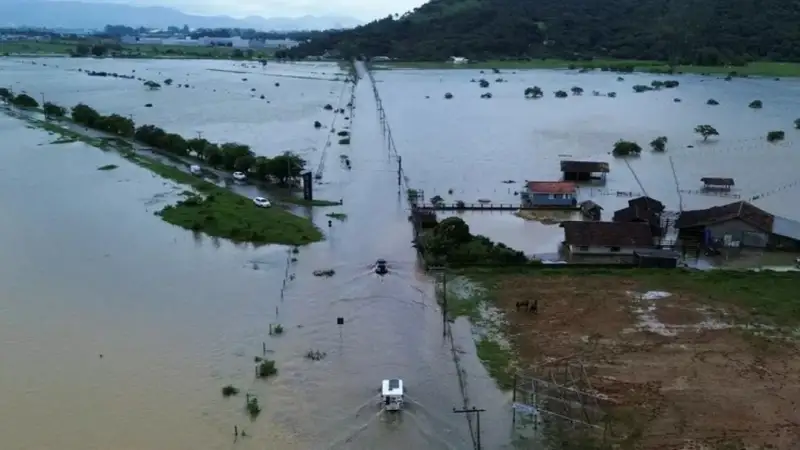 наводнение в Бразилии