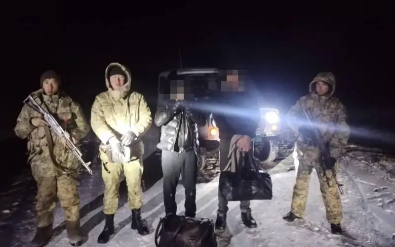 мемлекеттік шекараны заңсыз кесіп өтпек болған шетелдіктер ұсталды