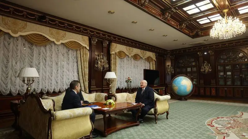 Александр Лукашенко и Нурлан Ермекбаев