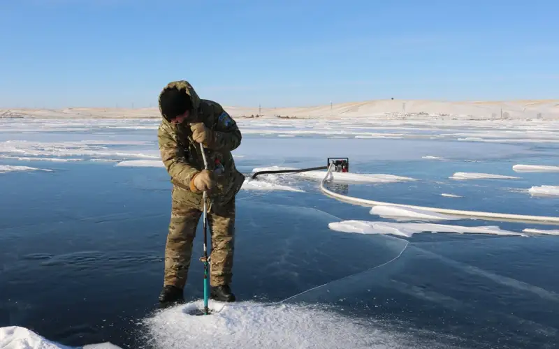 В нацпарке «Бурабай» начали аэрацию водоемов