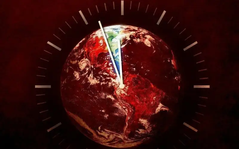 Doomsday clock moves one second closer to the end