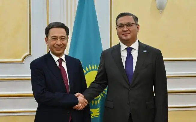 Қазақстан Сыртқы істер министрі Өзбекстан Елшісін қабылдады