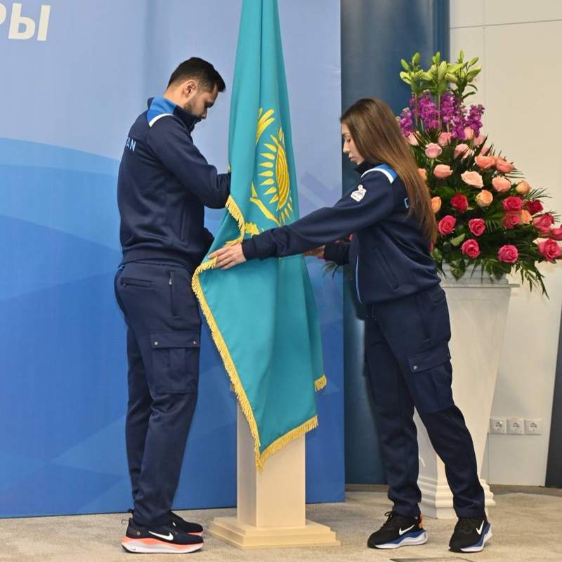 Astana holds send-off ceremony of Kazakhstan team to Asian Winter Games 2025