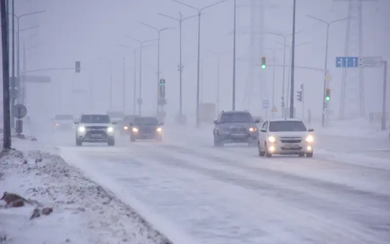 Ауа райына байланысты Жамбыл және Абай облыстарында жол жабылды