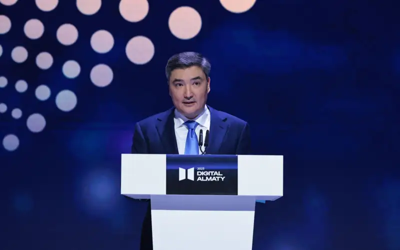 Kazakh PM Olzhas Bektenov addresses Digital Almaty 2025 Forum 