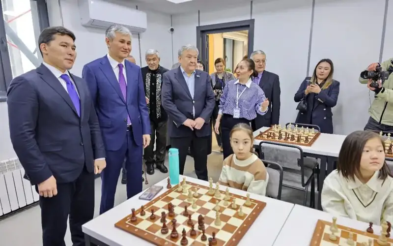 Chess academy opens in Ulytau