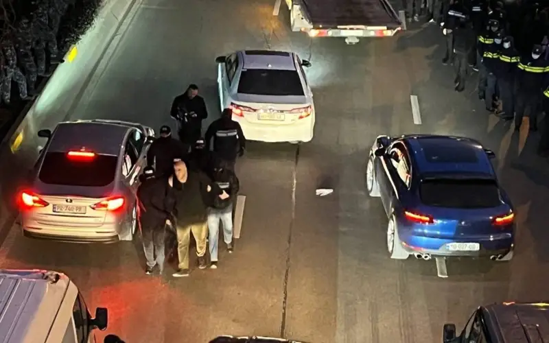 Полиция задержала в Тбилиси более десяти протестующих