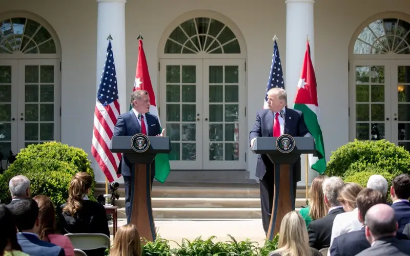 Король Иордании Абдалла II встретится с Трампом в Белом доме на следующей неделе