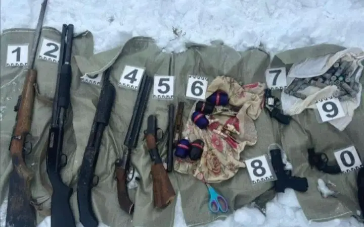 «Қаңтар оқиғасы» кезінде ұрланған қару-жарақтар табылды