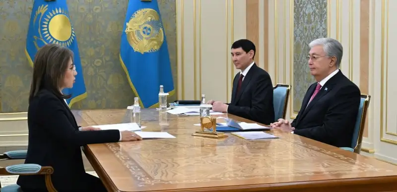 Мемлекет басшысы Қаржы нарығын реттеу және дамыту агенттігінің төрағасын қабылдады 