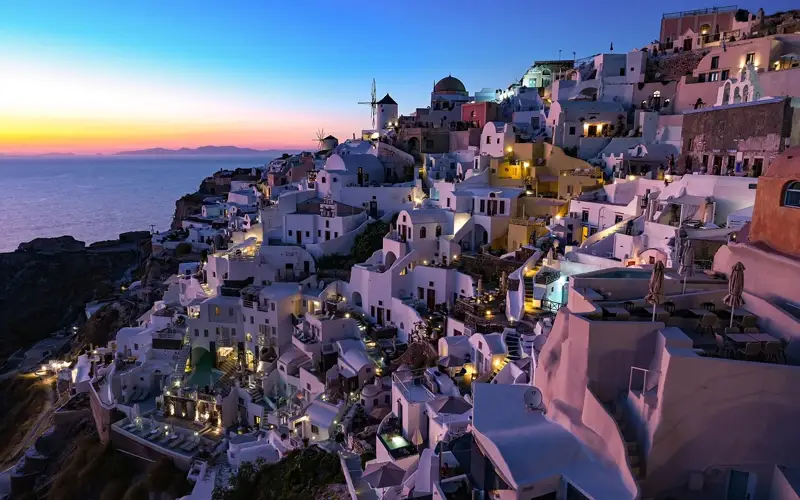 Greece’s Santorini island  