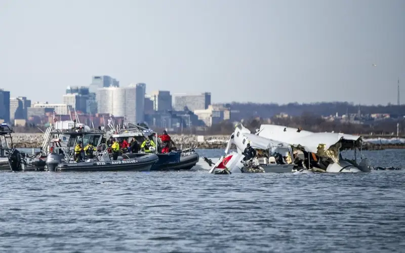 крушение самолета в Вашингтоне, авиакатастрофа