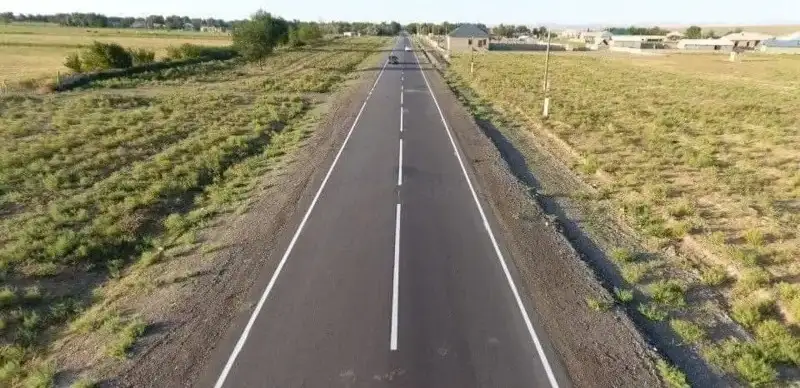 дорога трасса Туркестан