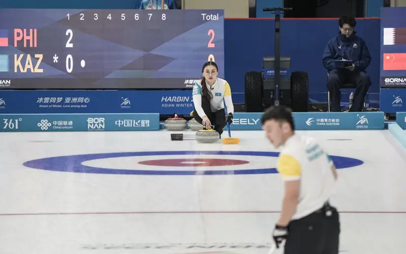 Смешанная команда Казахстана по керлингу завершила выступление на Азиатских играх-2025