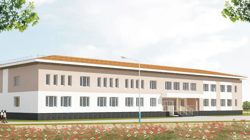 проект школы в Коксае