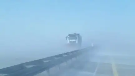 закрытие дороги в Карагандинской области