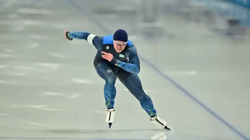 Kazakhstani speed skater secures second silver at Asian Winter Games in China