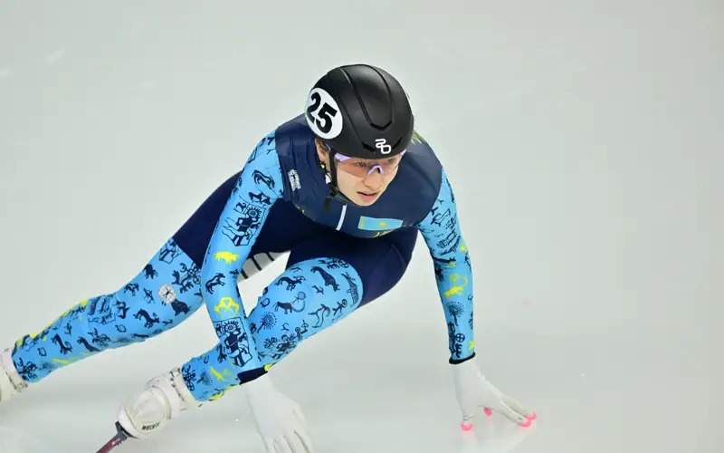 Kazakhstani short track speed skater Malika Yermek enters top five at Asian Winter Games Harbin in China Kazakhstani short track speed skater Malika Yermek enters top five at Asian Winter Games Harbin in China