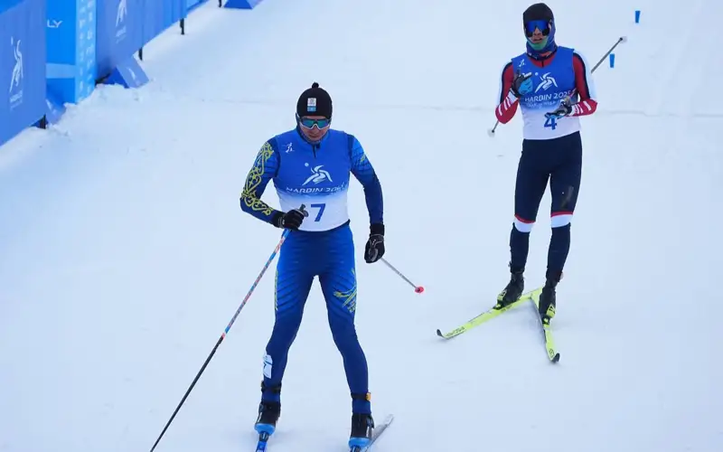 Казахстанский лыжник Олжас Климин завоевал бронзовую медаль Азиатских игр