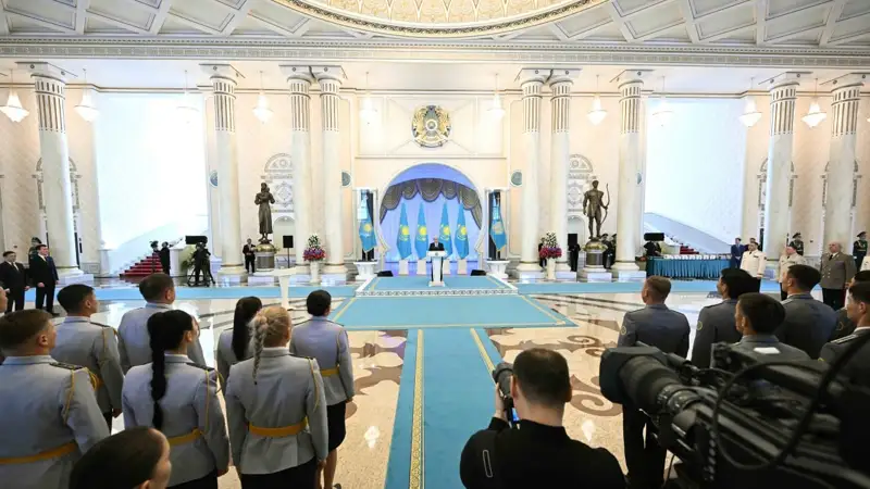 Мемлекет басшысы күштік құрылым қызметкерлерін марапаттады