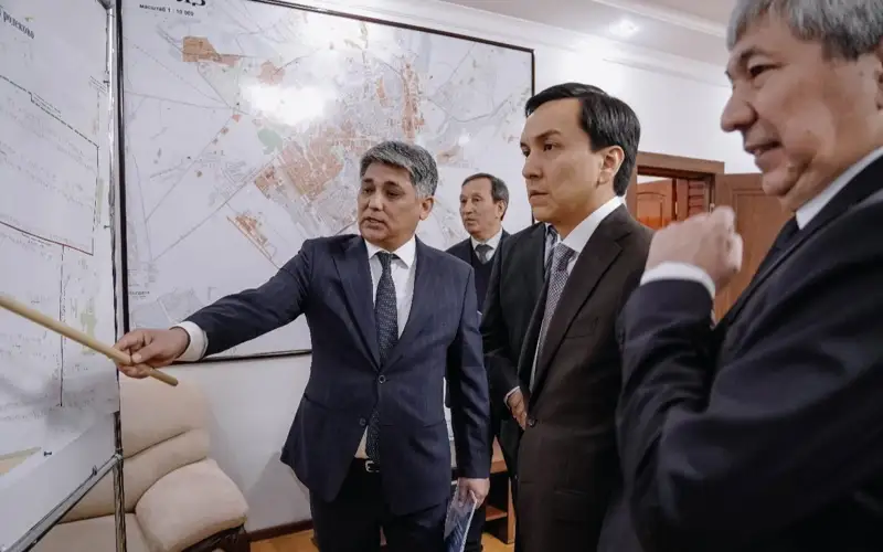 Генеральный директор АО «QazaqGaz Aimaq» Бауыржан Аскаров проинспектировал газовые объекты Жамбылской области