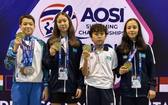 Пять золотых медалей завоевали казахстанские спортсмены на Чемпионате Азии по плаванию